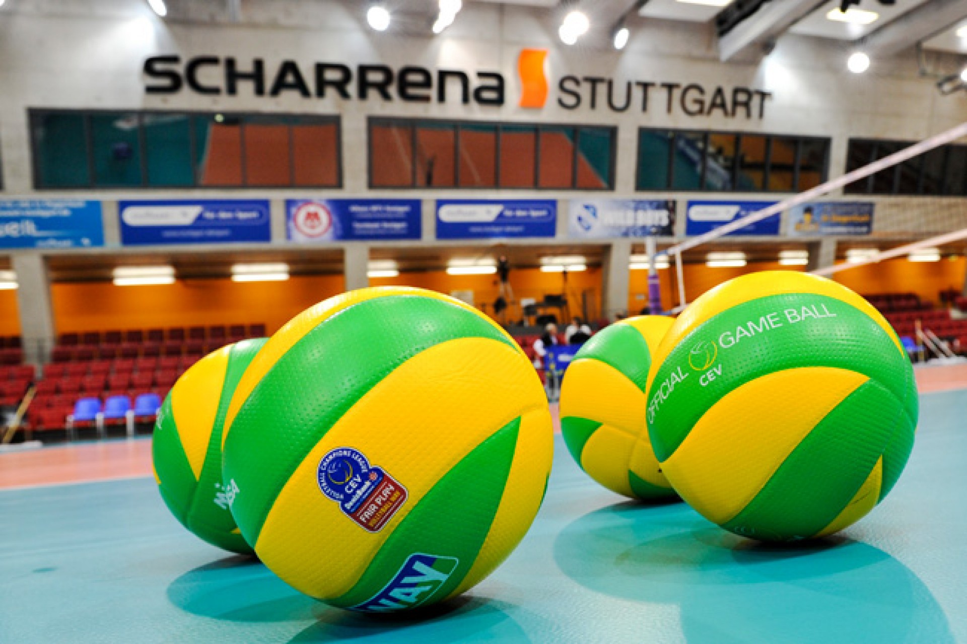 Das CL Spiel wird nicht in der SCHARRena stattfinden. (Foto: Tom Bloch - www.tombloch.de)